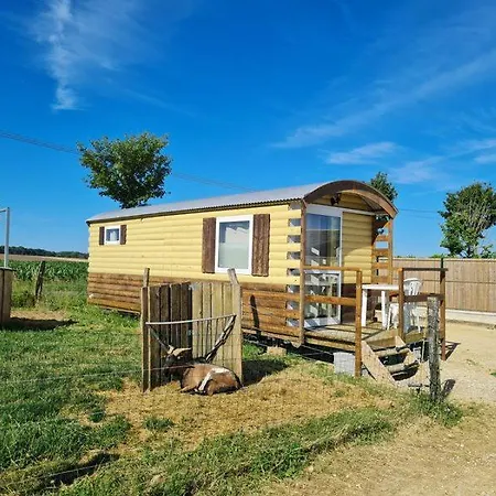 Roulotte Confort Au Milieu Des Animaux Burthecourt-aux-Chenes